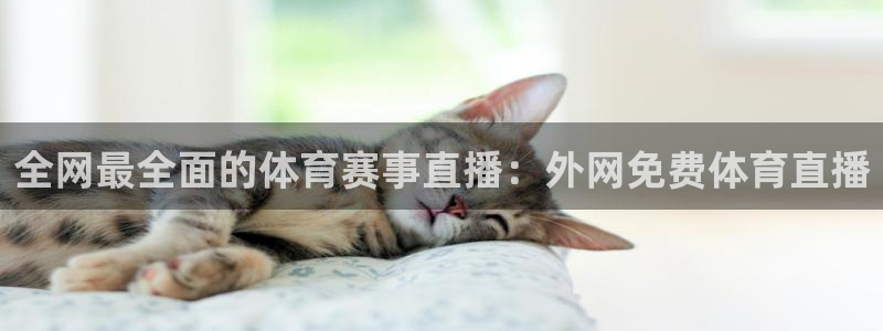 全网最全面的体育赛事直播：外网免费体育直播